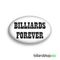 Kép 1/2 - BILLIARDS FOREVER kitűző