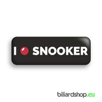 Kép 1/2 - I LOVE SNOOKER kitűző