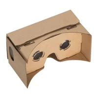 Kép 3/3 - Virtuális szemüveg kartonból, barna