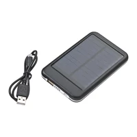 Kép 2/3 - Napelemes power bank 4000 mAh, fekete