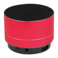 Kép 2/3 - Alumínium bluetooth hangszóró, piros