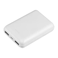 Kép 1/3 - 10 000 mAh power bank, fehér