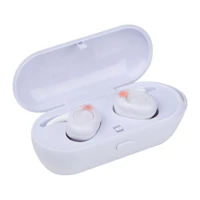 Kép 1/3 - Bluetooth fülhallgató töltővel, fehér