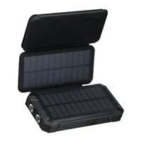 Kép 3/3 - 20000 mAh napelemes power bank, fekete