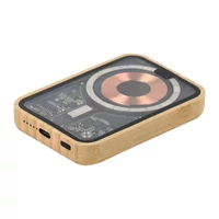 Kép 1/3 - Magsafe Power bank 5.000 mAh és indukciós töltő, bézs