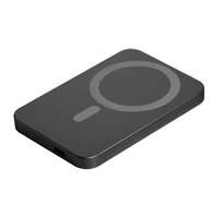 Kép 1/2 - Magsafe, újrahasznosított alumínium Power bank 5,0, fekete