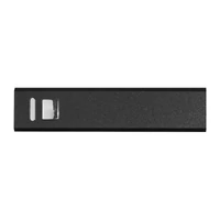 Kép 3/3 - 2200 mAh power bank fémből, fekete