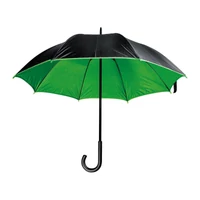 Kép 1/3 - Fémvázas luxus esernyő, zöld