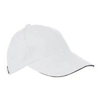 Kép 1/3 - SANDWICH baseball sapka, 6 panel, fehér