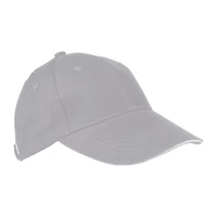Kép 1/3 - SANDWICH baseball sapka, 6 panel, szürke