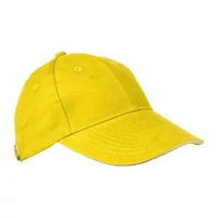 Kép 1/3 - SANDWICH baseball sapka, 6 panel, sárga