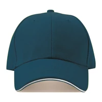 Kép 3/3 - SANDWICH baseball sapka, 6 panel, petrol blue