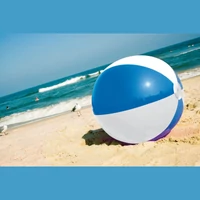 Kép 2/3 - Felfújható PVC strandlabda, kék