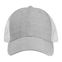 Kép 2/3 - Hálós baseball sapka, 6 panel, fehér