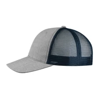 Kép 3/3 - Hálós baseball sapka, 6 panel, sötétkék