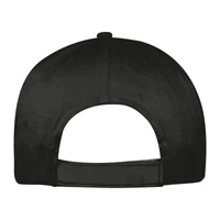 Kép 2/3 - Vászon baseball sapka, 5 panel, fekete
