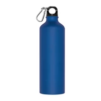 Kép 2/3 - Nagy ivópalack karabinerrel, 800 ml, kék