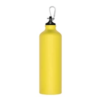 Kép 3/3 - Nagy ivópalack karabinerrel, 800 ml, sárga