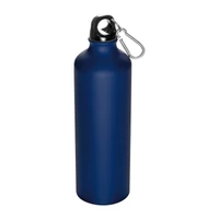 Kép 1/2 - Nagy ivópalack karabinerrel, 800 ml, sötétkék