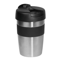 Kép 2/3 - Vákuumszigetelt termoszbögre, 300 ml, fekete