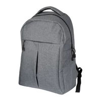 Kép 1/3 - Szürke laptop hátizsák, szürke