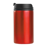 Kép 3/3 - Fém termoszbögre, 250 ml, piros