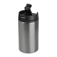 Kép 2/3 - Fém termoszbögre, 250 ml, szürke