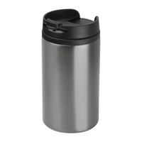 Kép 1/3 - Fém termoszbögre, 250 ml, szürke
