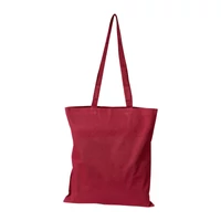 Kép 1/3 - Hosszúfülű vászontáska, 140g/m², bordó