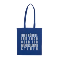 Kép 3/3 - Hosszúfülű vászontáska, 140g/m², kék