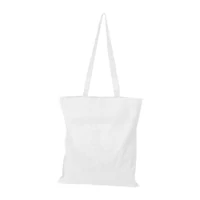 Kép 1/3 - Hosszúfülű vászontáska, 140g/m², fehér