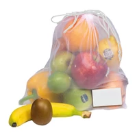 Kép 1/3 - Öko RPET bevásárló zsák, fehér