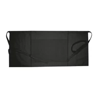 Kép 1/3 - Pincérkötény 180g, ÖKO TEX, fekete