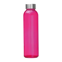 Kép 2/3 - Üveg ivópalack, 500 ml, rózsaszín