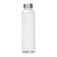 Kép 2/3 - Üveg ivópalack, 500 ml, áttetsző
