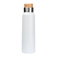 Kép 3/3 - Termosz parafa hatású kupakkal, 500 ml, fehér
