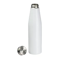 Kép 2/3 - Fém ivópalack, 750 ml, fehér