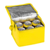 Kép 1/3 - Non-woven hűtőtáska, sárga