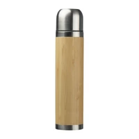 Kép 3/3 - Bambusz termosz, 500 ml, bézs