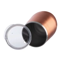 Kép 2/3 - Dupalfalú vákuumszigetelt bögre rozsdamentes acélb, rose gold