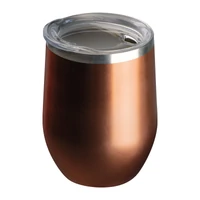 Kép 1/3 - Dupalfalú vákuumszigetelt bögre rozsdamentes acélb, rose gold