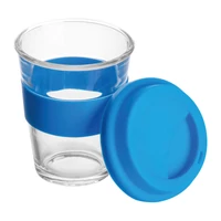 Kép 2/3 - Üvegpohár, 300 ml, kék