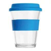 Kép 3/3 - Üvegpohár, 300 ml, kék