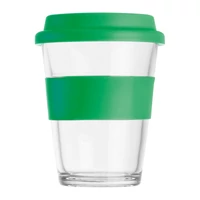 Kép 3/3 - Üvegpohár, 300 ml, zöld
