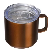 Kép 1/3 - Rozsdamentes acél termoszbögre, 300 ml, rozé
