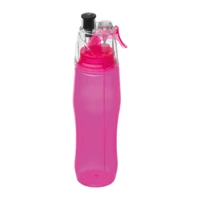 Kép 1/3 - Ivópalack és hűsítőspray sportoláshoz, 700 ml, rózsaszín