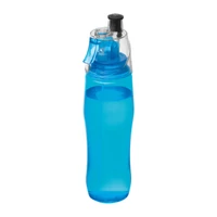 Kép 2/3 - Ivópalack és hűsítőspray sportoláshoz, 700 ml, kék