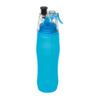 Kép 1/3 - Ivópalack és hűsítőspray sportoláshoz, 700 ml, kék