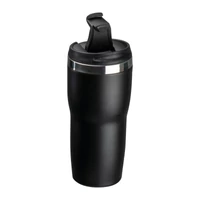 Kép 3/3 - Duplafalú rozsdamentes acél termoszbögre, 480 ml, fekete