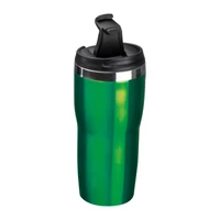 Kép 3/3 - Duplafalú rozsdamentes acél termoszbögre, 480 ml, zöld